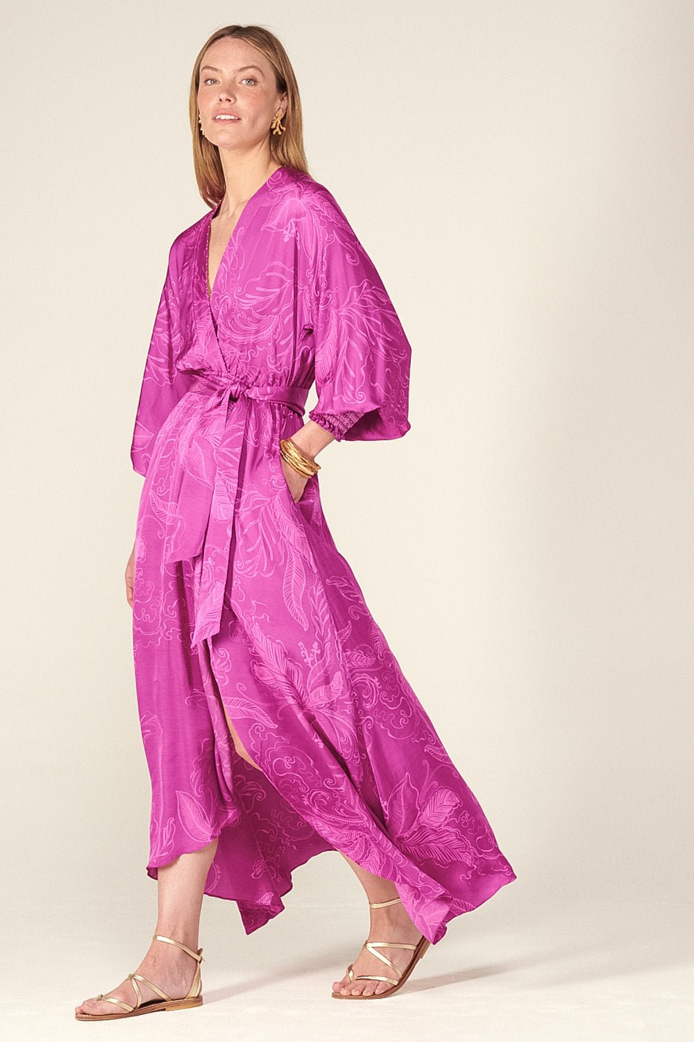 kristen maxi dress Long Dress Kristen | Purple | L