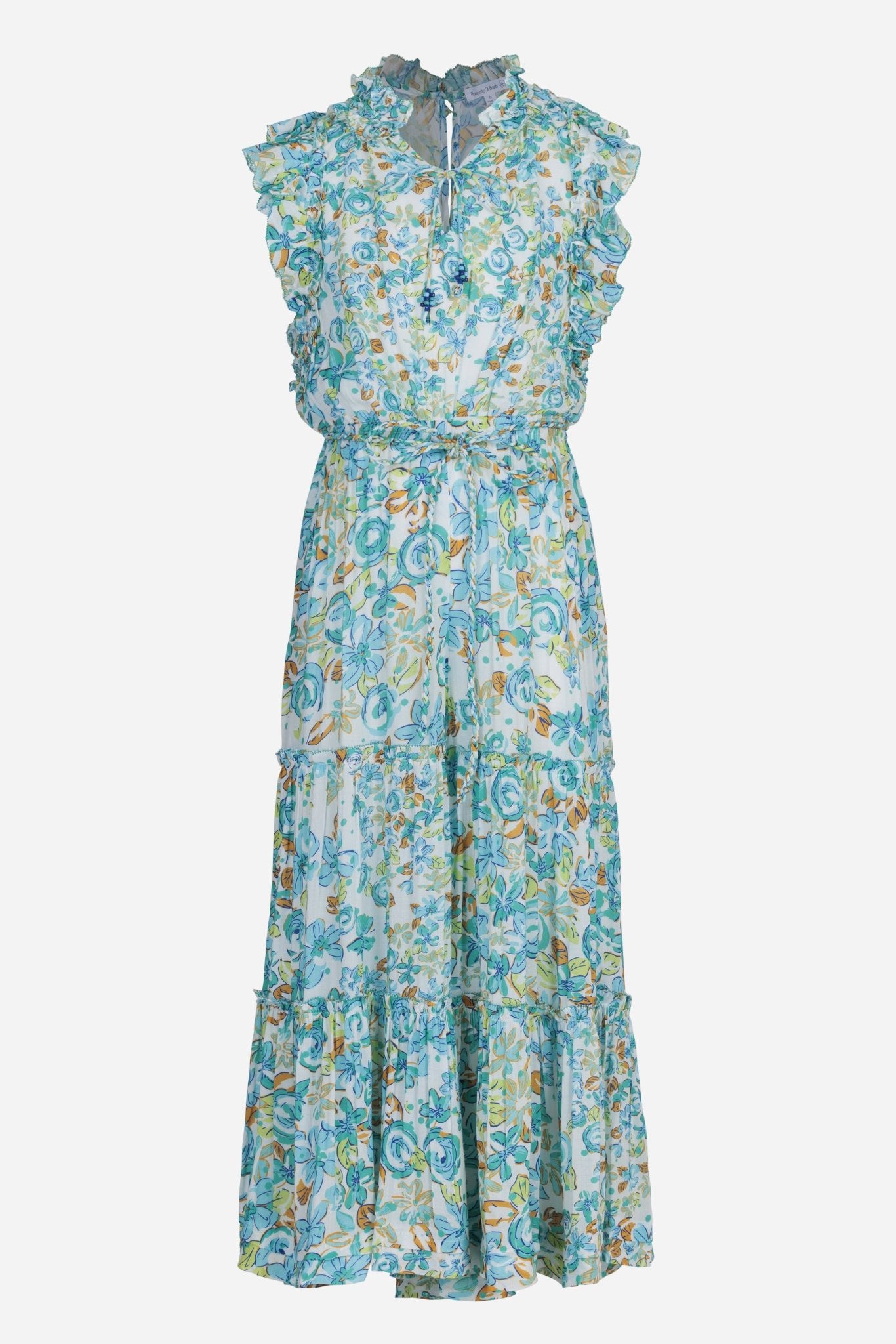 Kids Long Jumpsuit Belene | Green | 6 yrs | Poupette St Barth Kids Long Jumpsuit Belene | Green | 6 yrs | Poupette St Barth