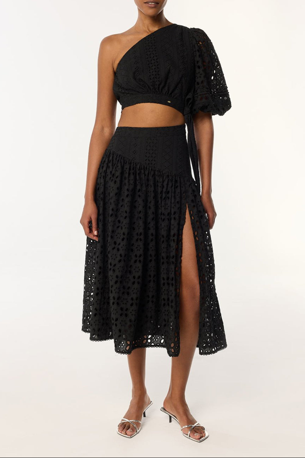 open lace back dress Long Dress Chantal | Black | L