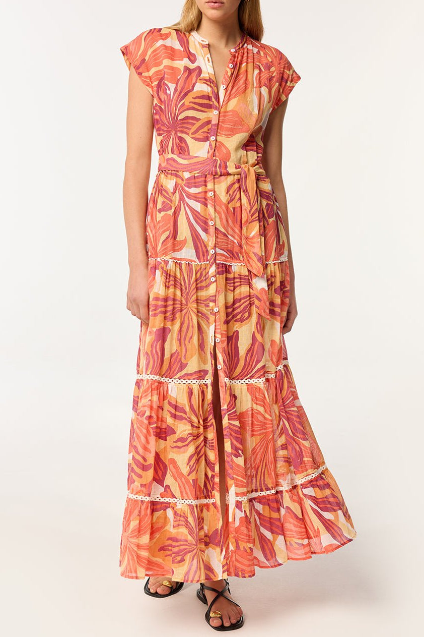kora maxi dress Long Dress Kora | Red | S
