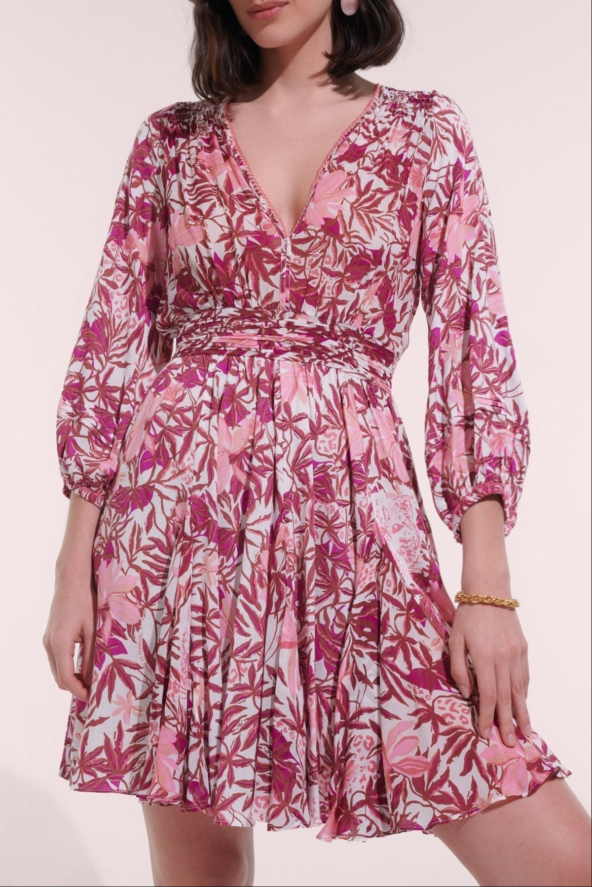 auden sanibel print mini dress Mini Dress Anabelle