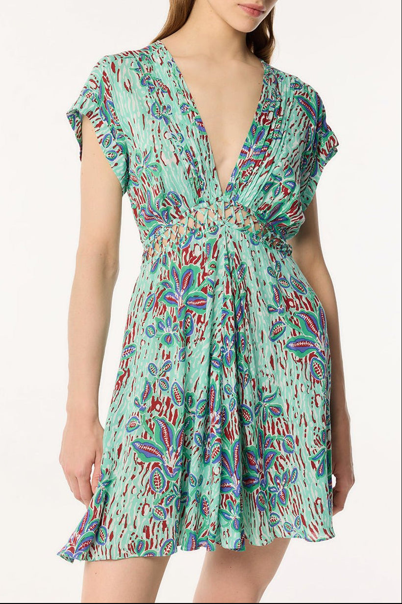 cecile mini dress Mini Dress Cecile | Green | XS