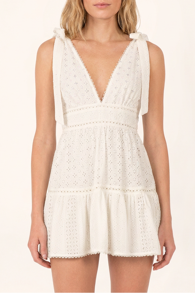 Mini Dress Cara | White | L