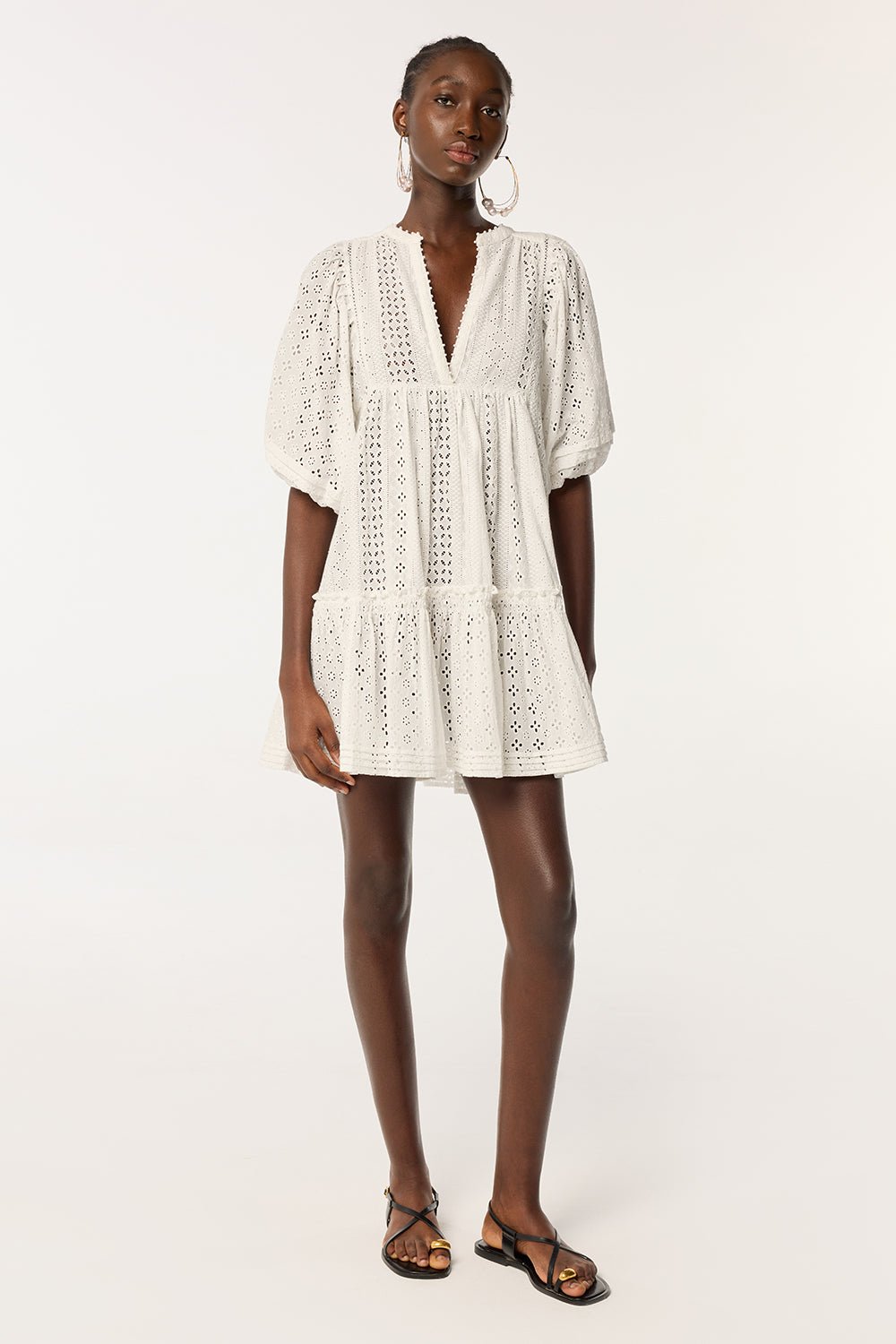 Mini Dress Aria - Natural White|Resort Collection|Poupette St Barth