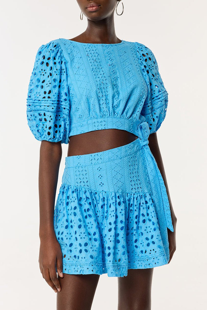 mini crop top dress Go See Crop Top and Mini Skirt Set