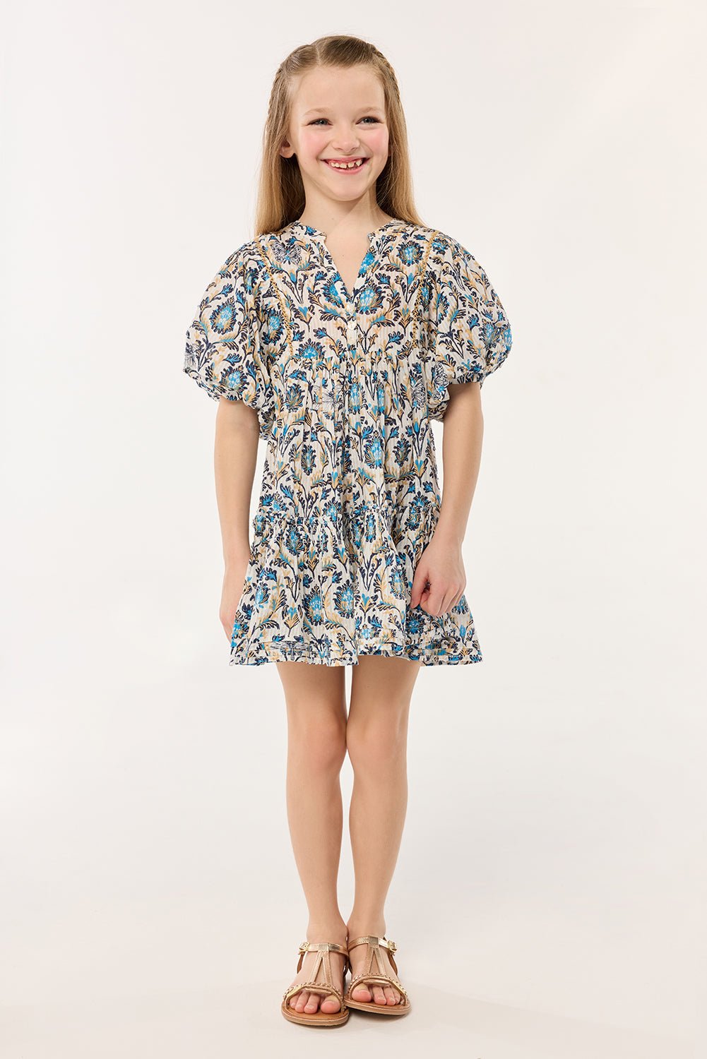 Kids Mini Dress Aria | Black | 10 Yrs | Poupette St Barth Kids Mini Dress Aria | Black | 10 Yrs | Poupette St Barth