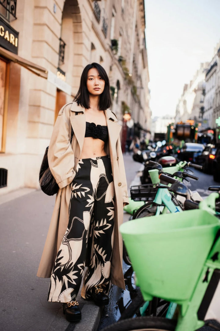 Pant Clea - Black Oasis