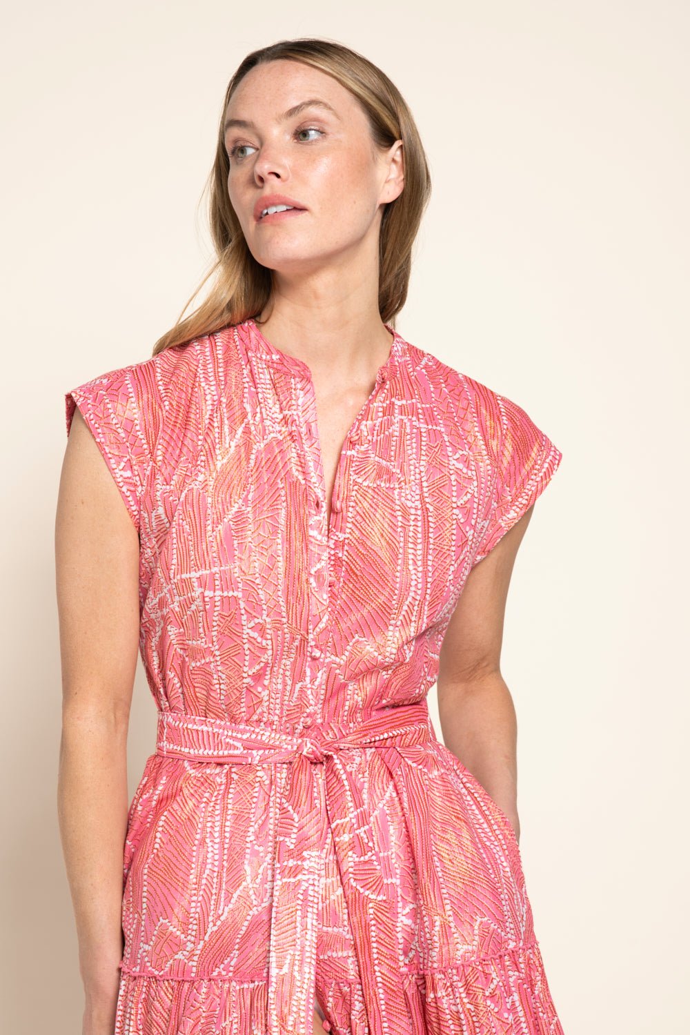 Long Dress Kora - Pink Akoya