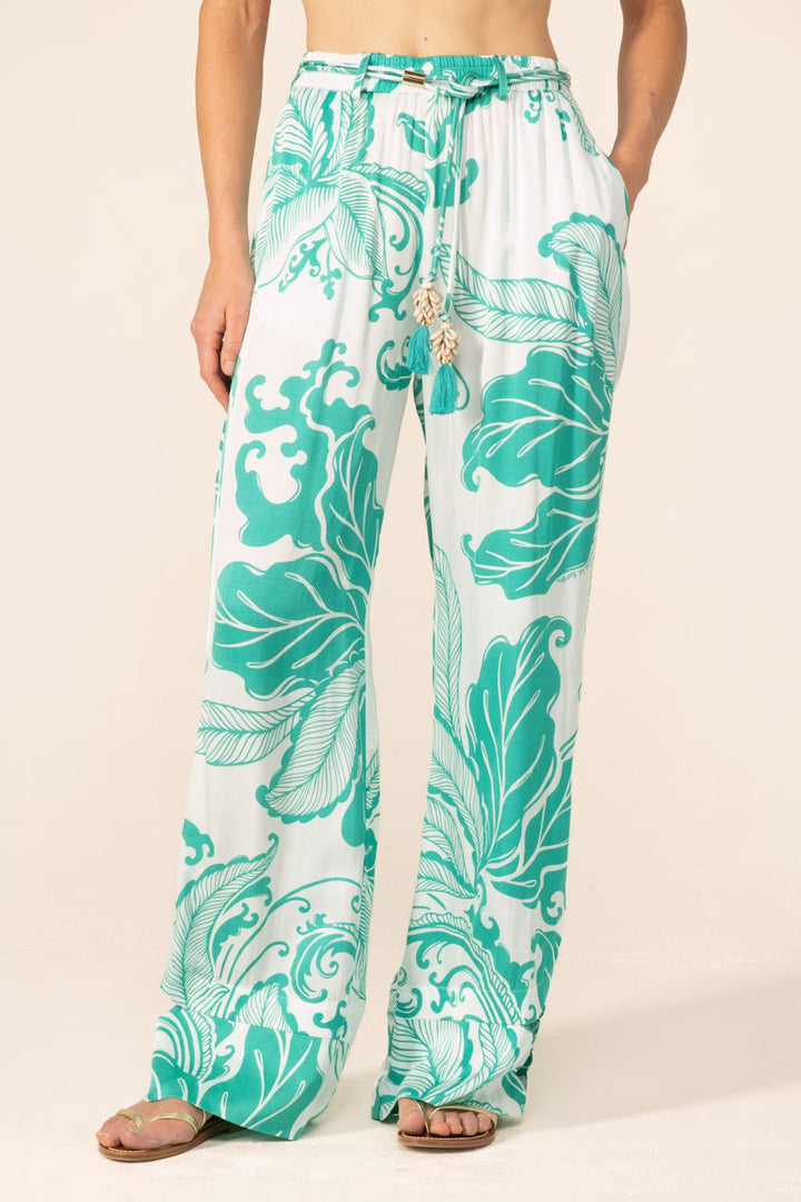 Pant Patti - Green Reef Wave - Poupette St Barth