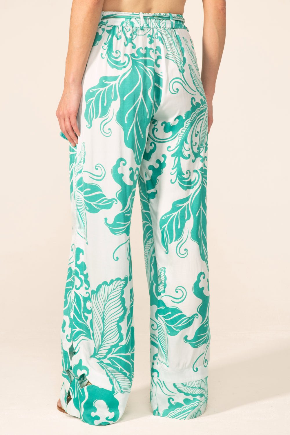 Pant Patti - Green Reef Wave - Poupette St Barth