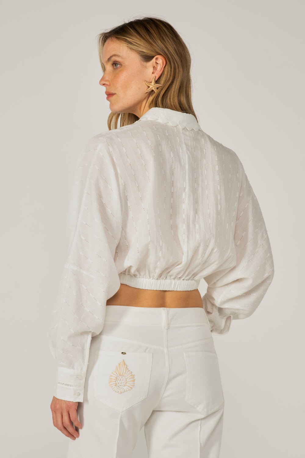 Shirt Alma - Natural White - Poupette St Barth
