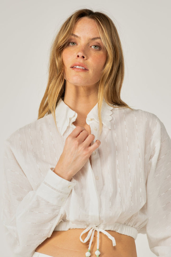 Shirt Alma - Natural White - Poupette St Barth