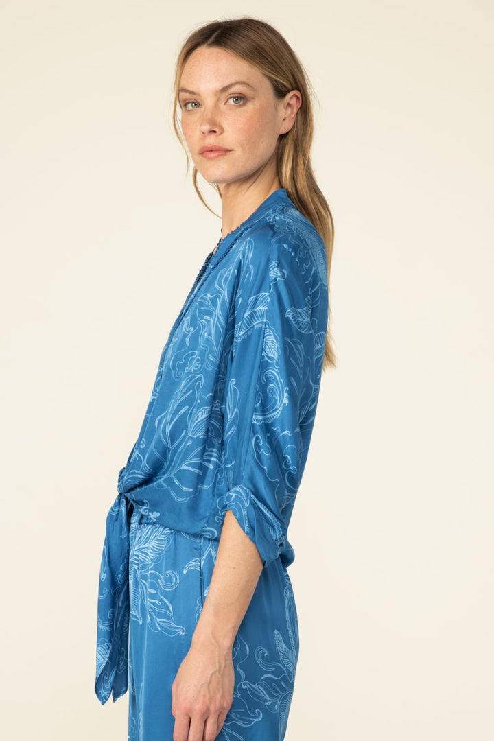 Shirt Azia - Blue Reef