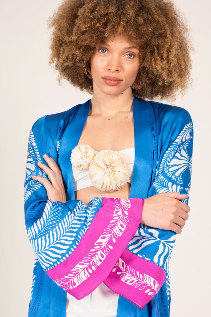 Kimono Lea - Blue Oolong