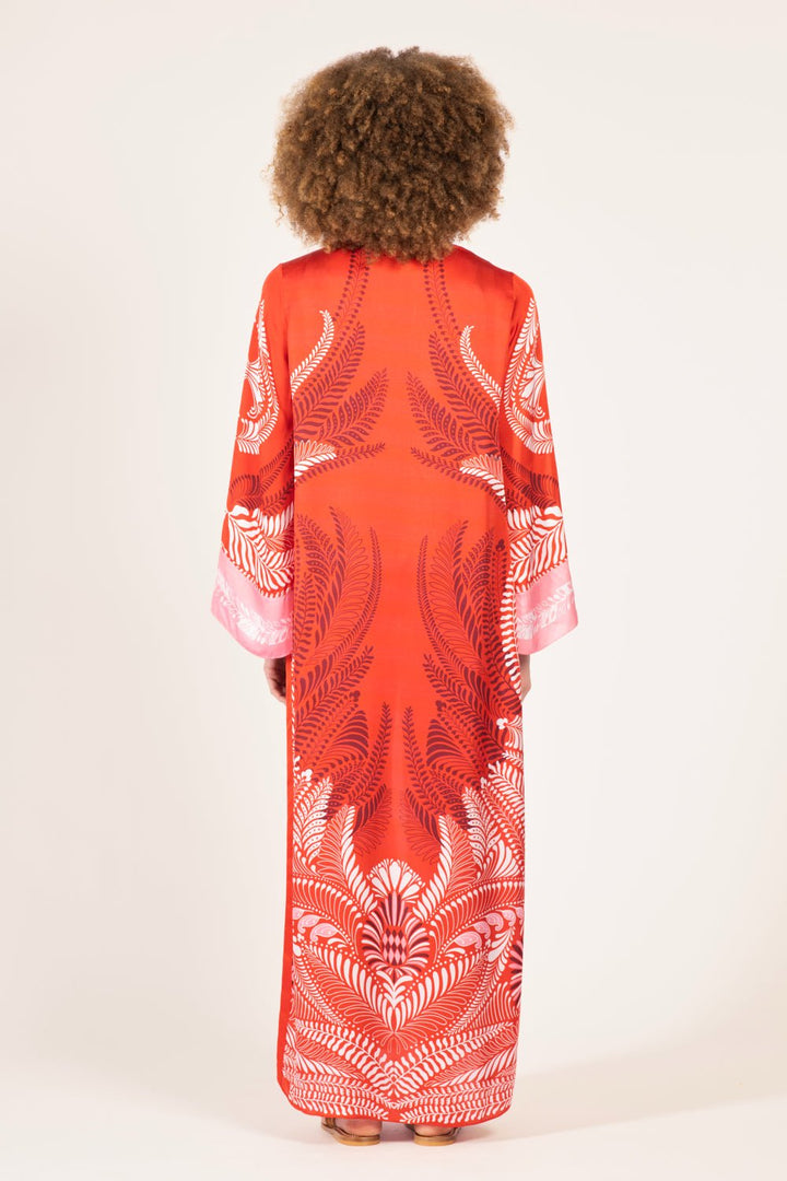 Kimono Lea - Orange Oolong