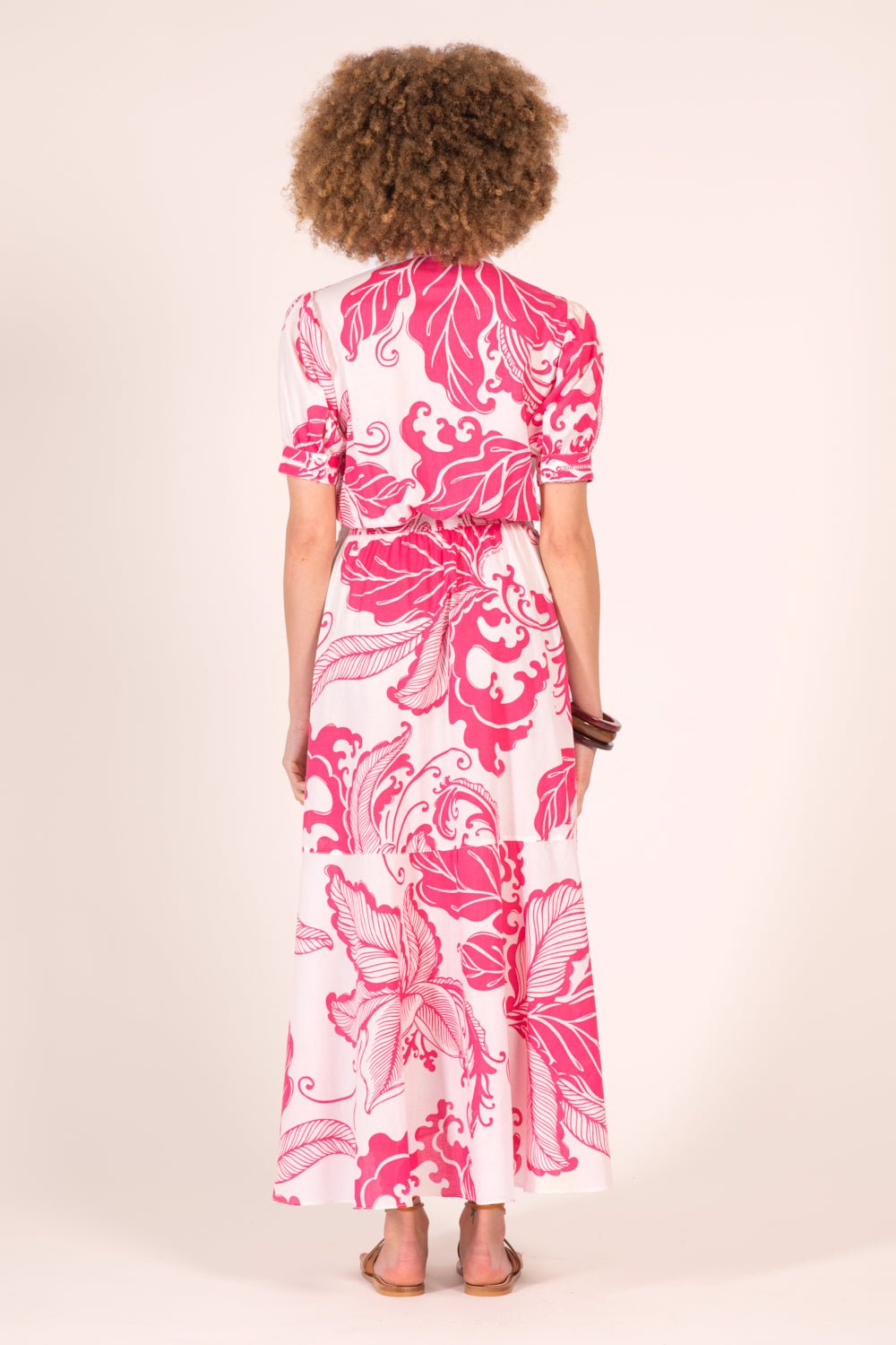Robe Longue Eren - Pink Reef Wave