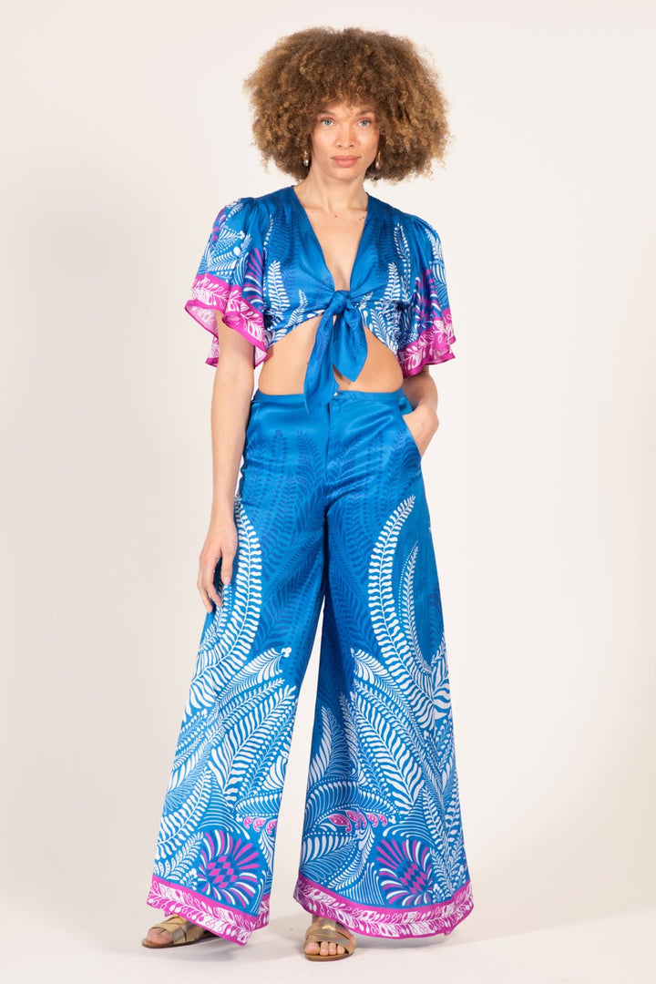 Pant Clea - Blue Oolong