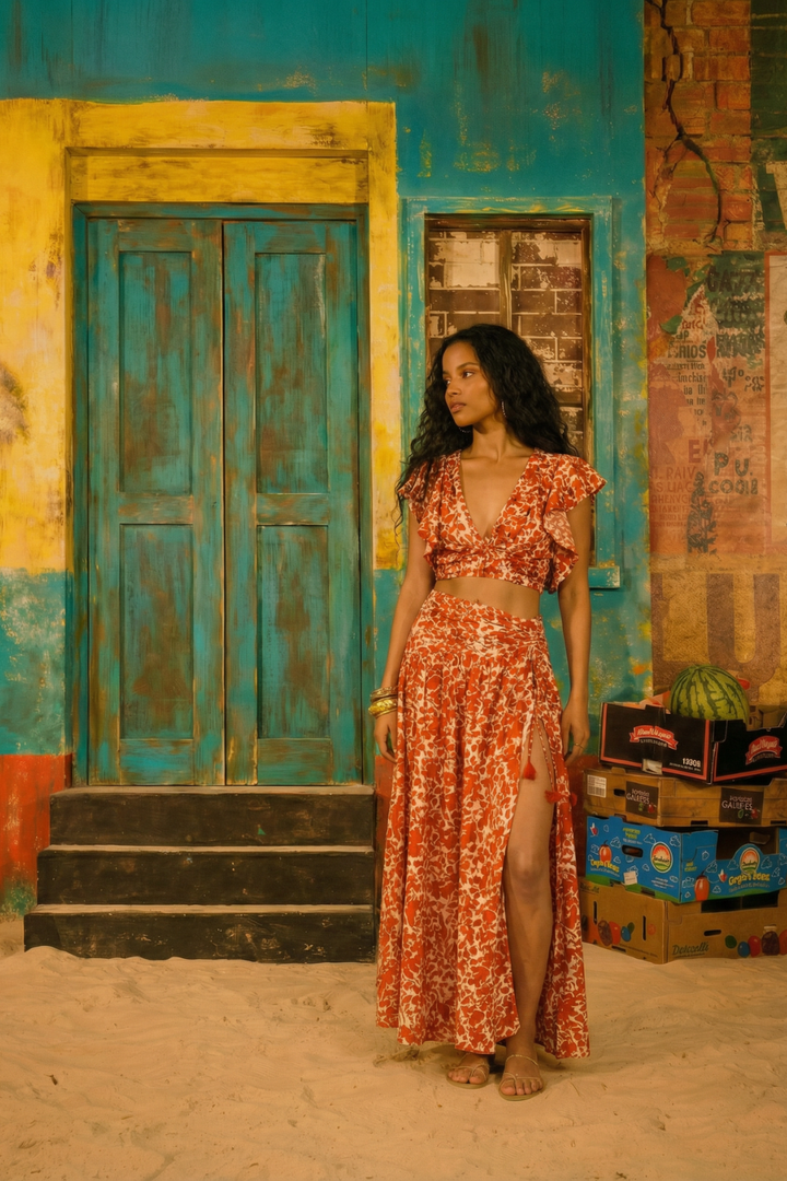 Top Pearl - Paprika Aquaflora - Poupette St Barth