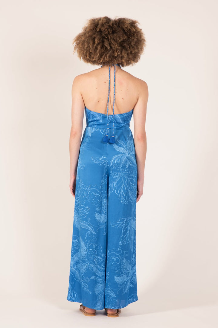 Long Jumpsuit Cilia - Blue Reef