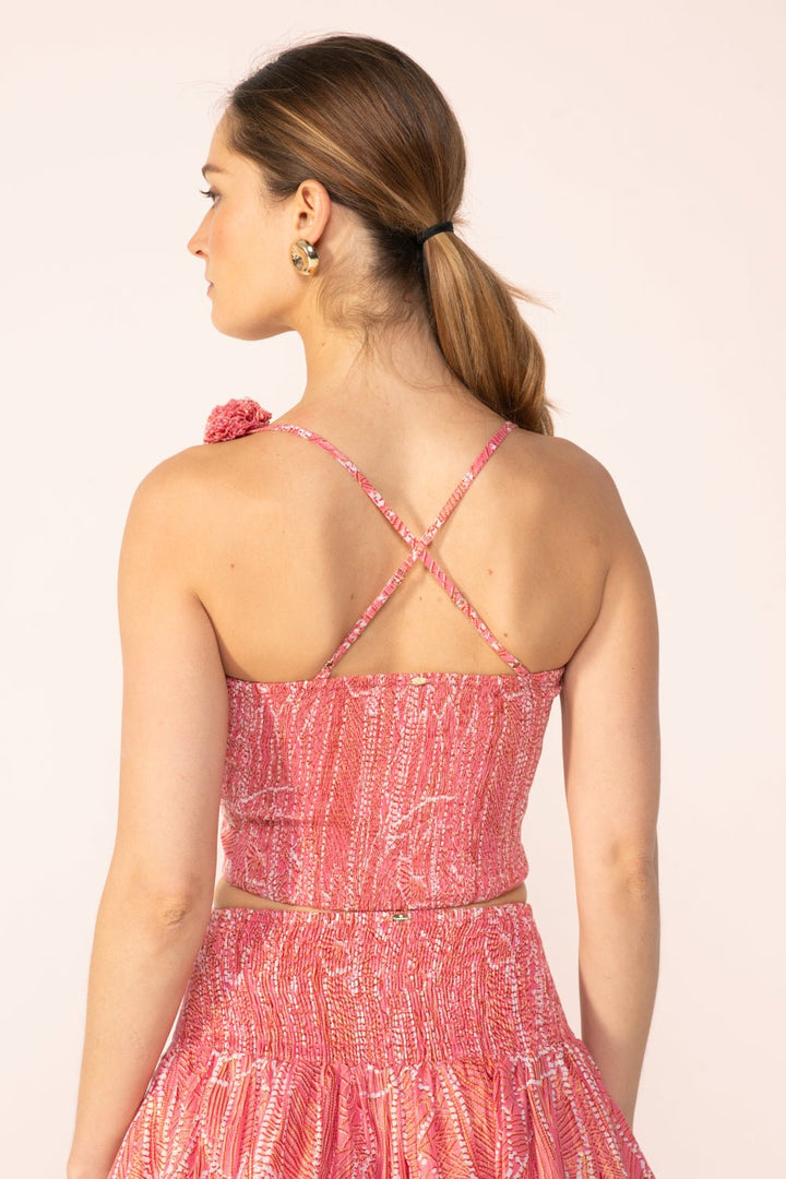 Top Palmire - Pink Akoya