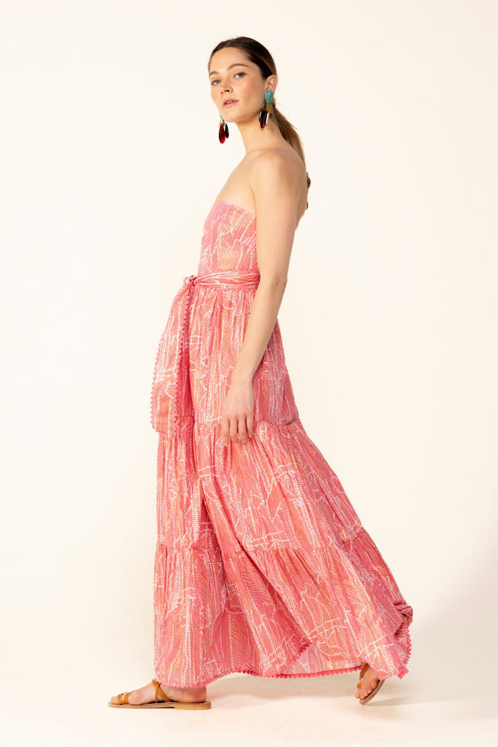 Long Dress Thelma - Pink Akoya