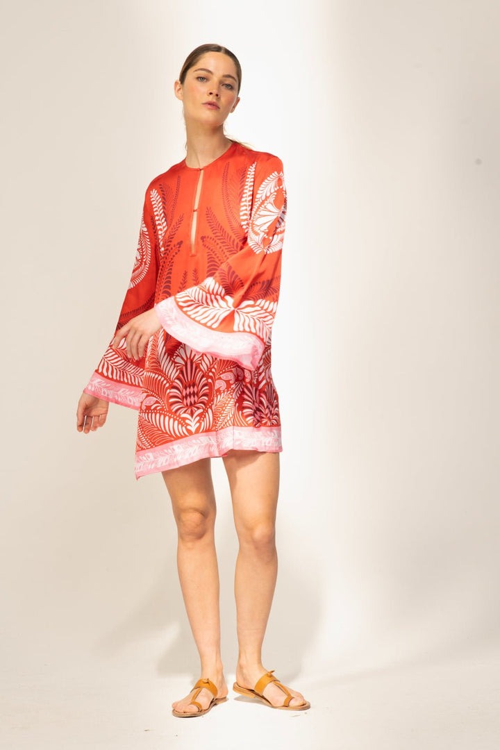 Mini Dress Gia - Orange Oolong