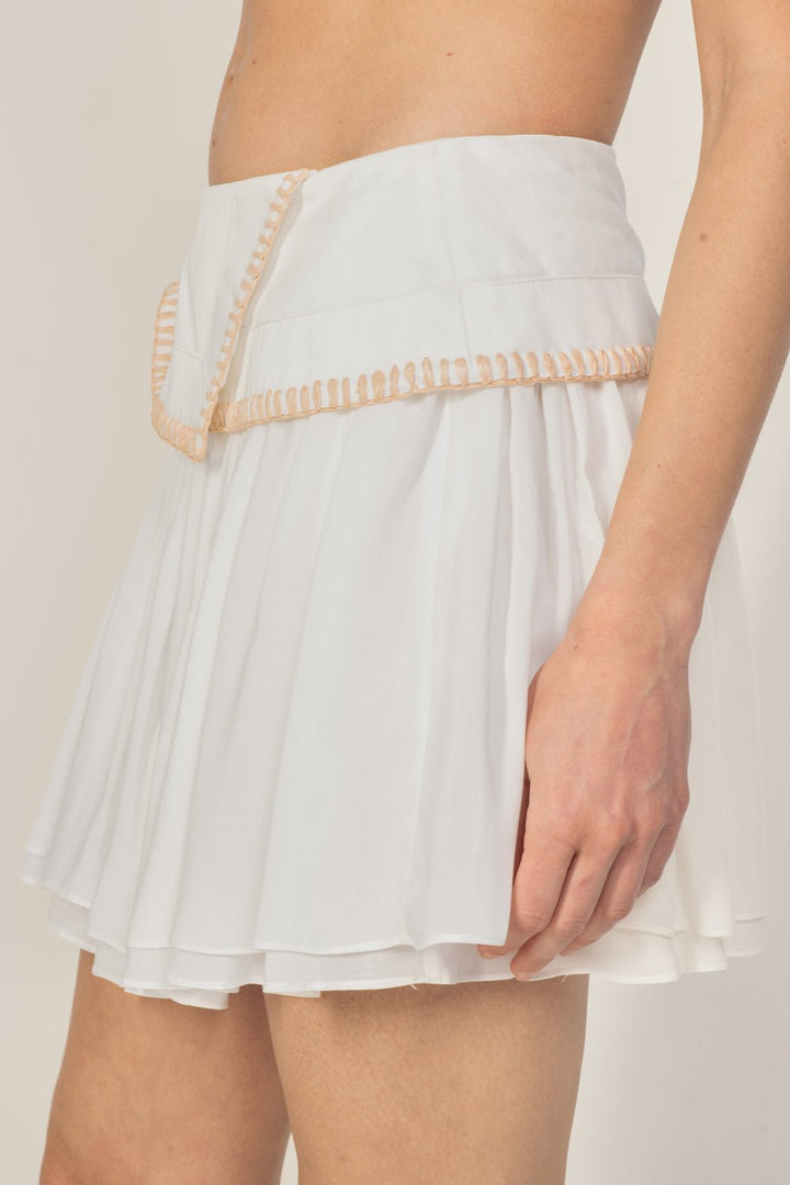 Mini Skirt Isla - Natural White Provence