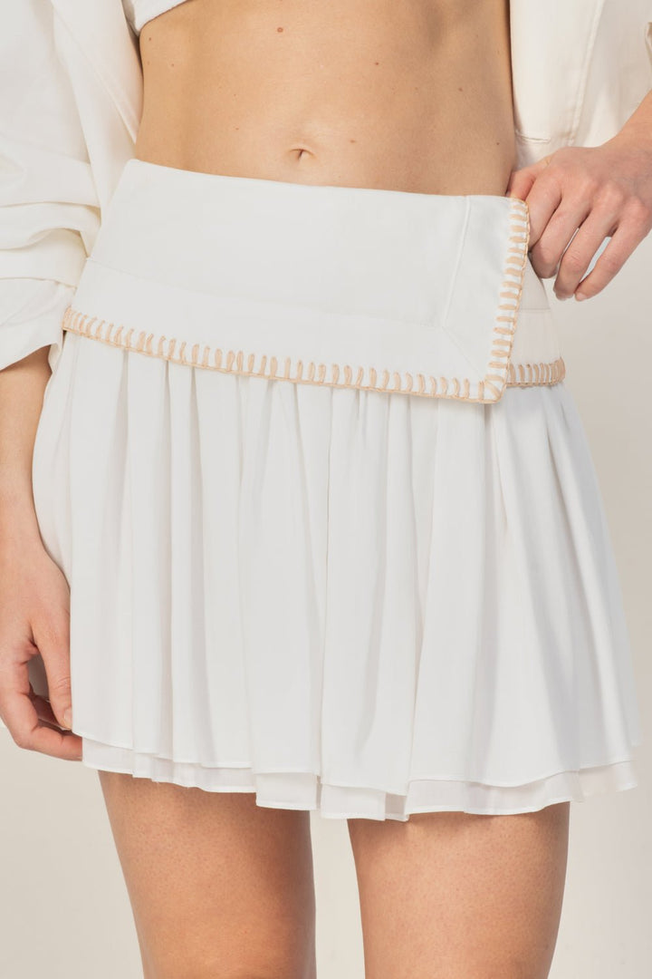 Mini Skirt Isla - Natural White Provence