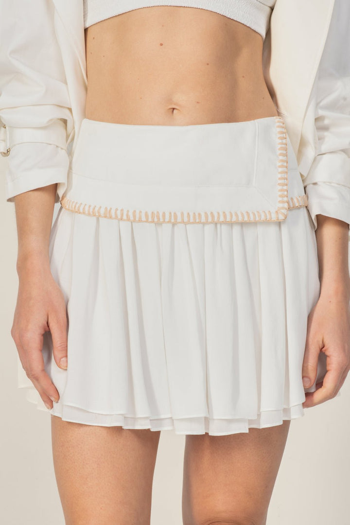 Mini Skirt Isla - Natural White Provence