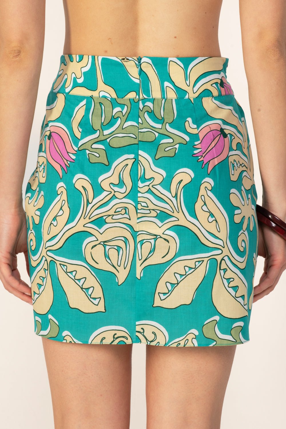 Mini Skirt Tilda - Turquoise Ritual - Poupette St Barth