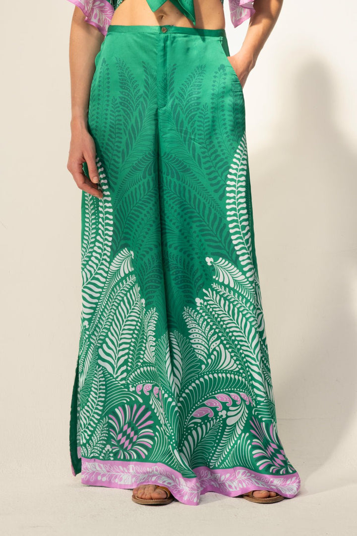 Pantalon Clea - Green Oolong