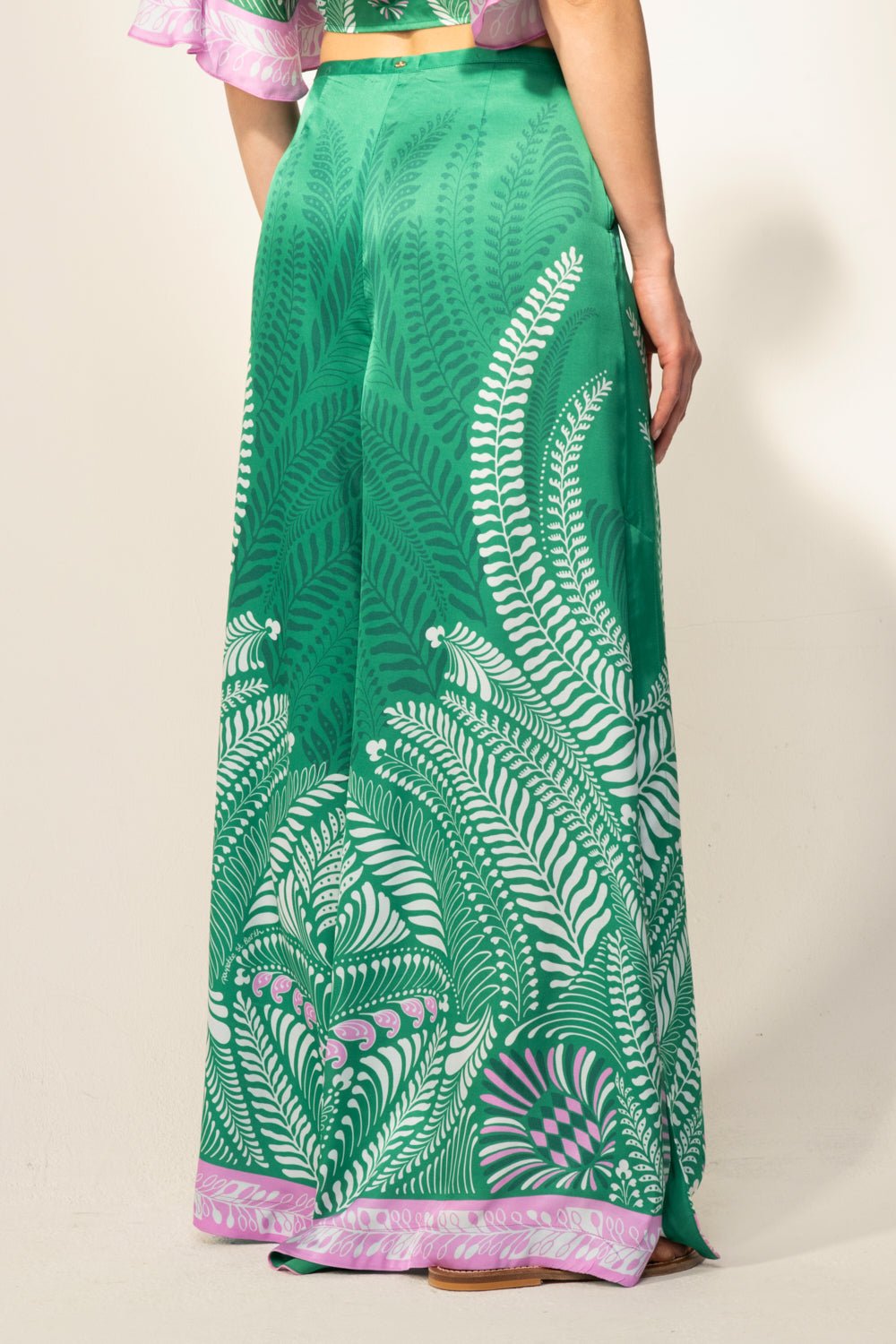 Pantalon Clea - Green Oolong