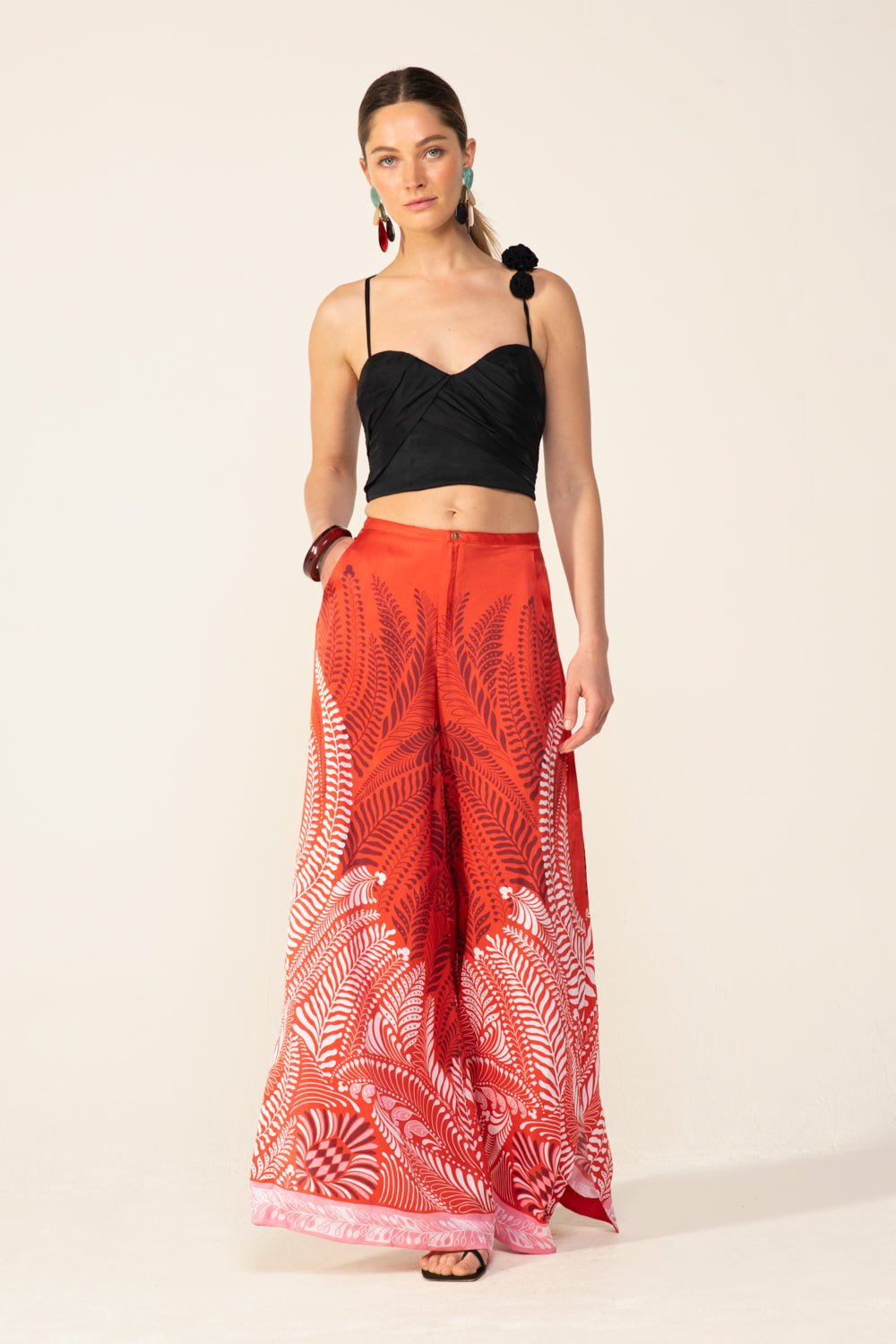 Pantalon Clea - Orange Oolong