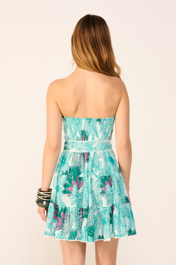 Robe Bandeau Christine - Green Padang