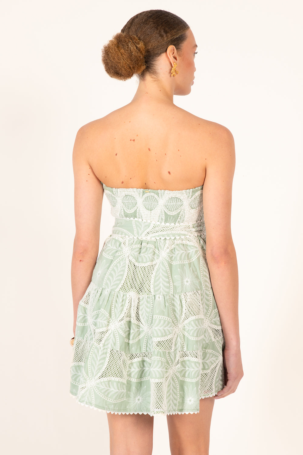 Bandeau Dress Christine - Sage