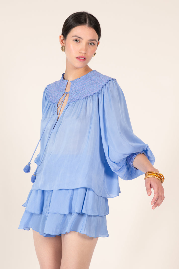 Blouse Ysee - Persian Blue - Poupette St Barth
