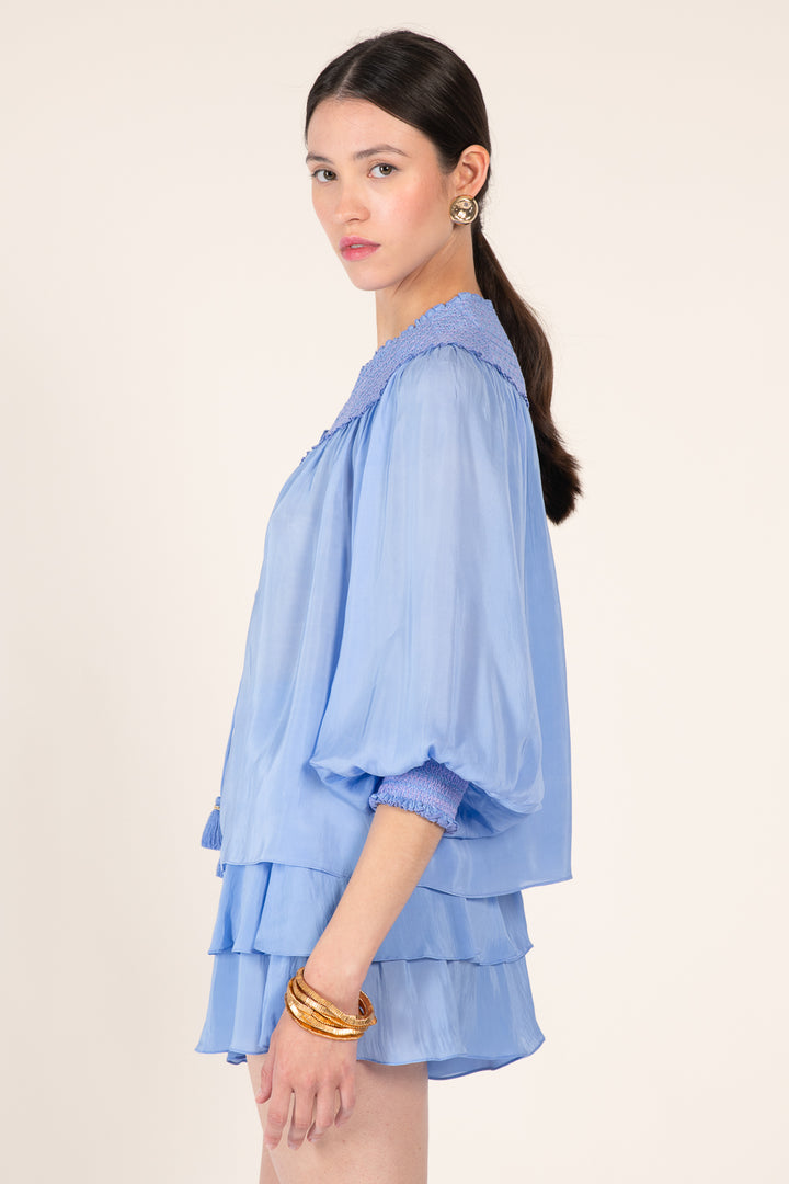 Blouse Ysee - Persian Blue - Poupette St Barth