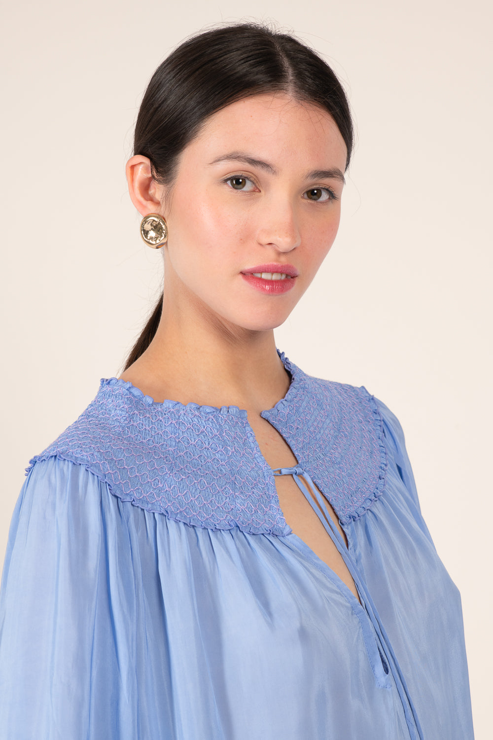 Blouse Ysee - Persian Blue - Poupette St Barth