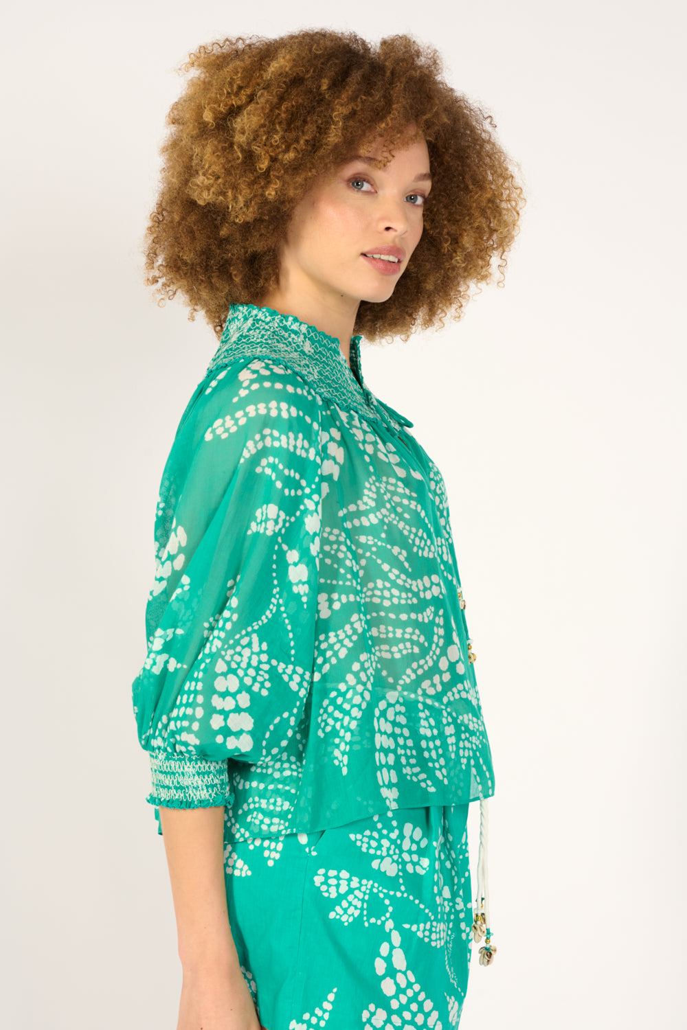 Blouse Ysee - Mint Austral - Poupette St Barth