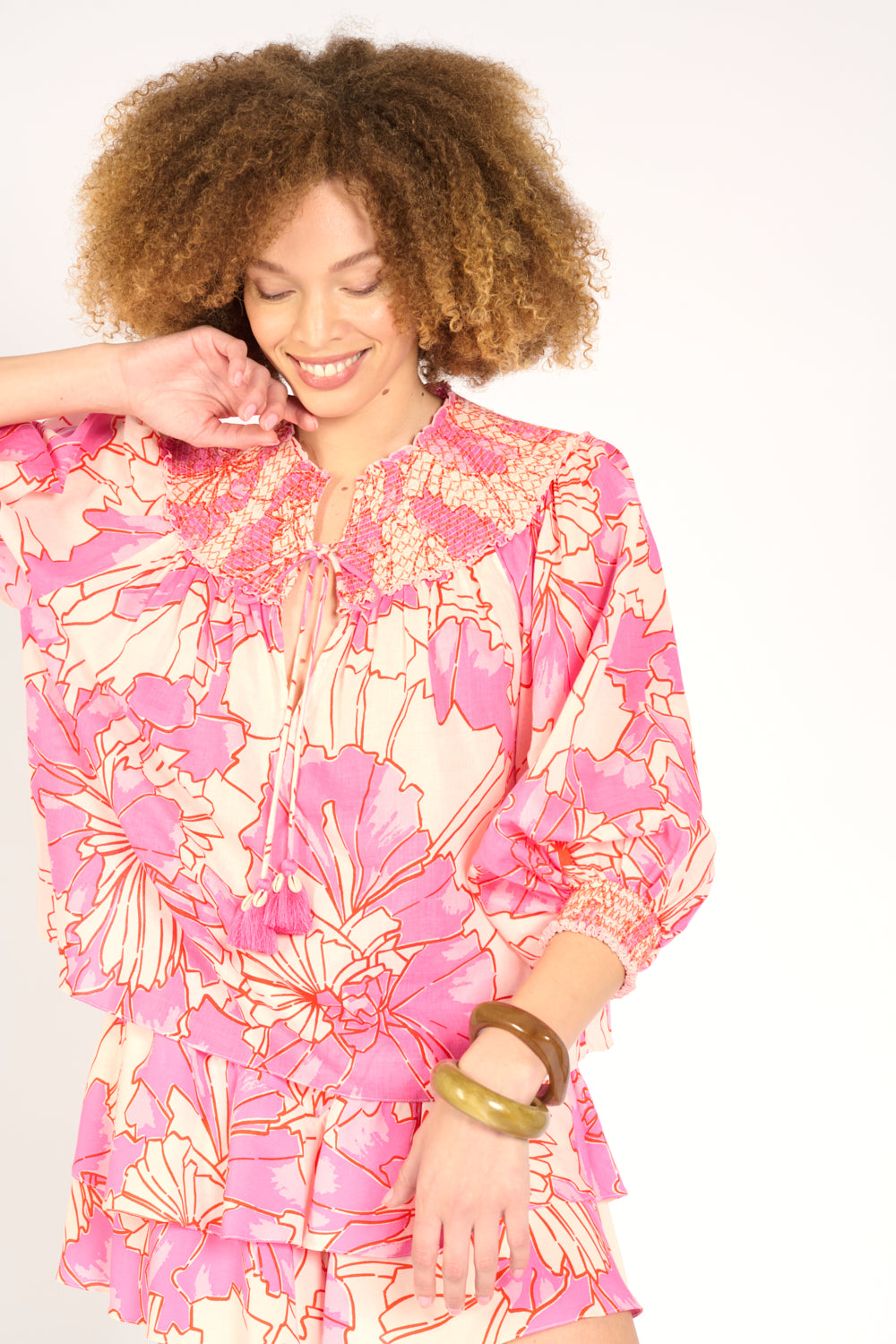 Blouse Ysee - Pink Petal - Poupette St Barth