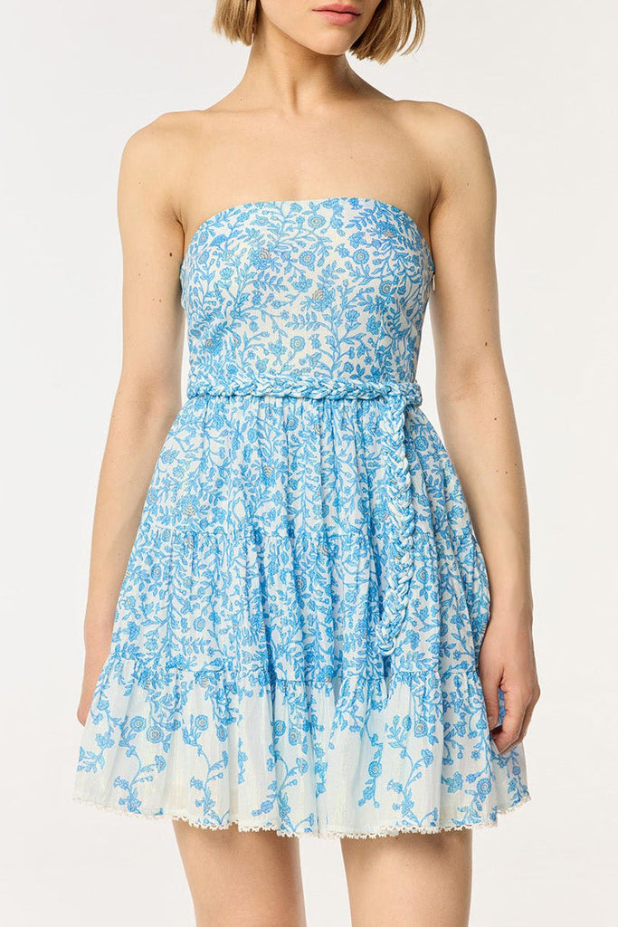 Bandeau Dress Christine - Blue Lazuli | Spring Collection