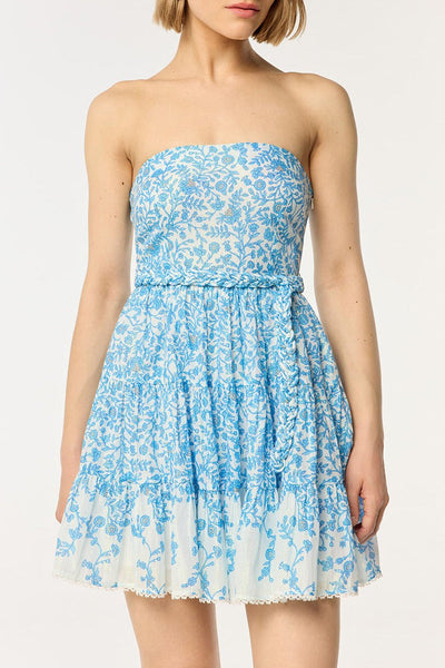 Bandeau Dress Christine - Blue Lazuli | Spring Collection