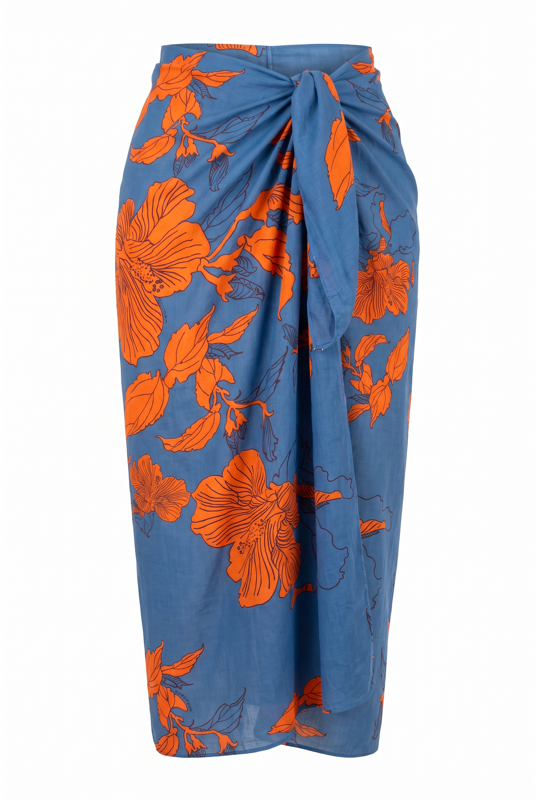Sarong Bonnie - Blue Hibiscus