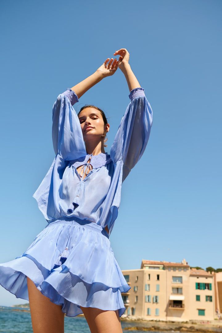 Short Thalia - Persian Blue