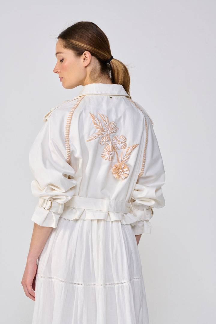 Jacket Jane - Natural White Provence - Poupette St Barth