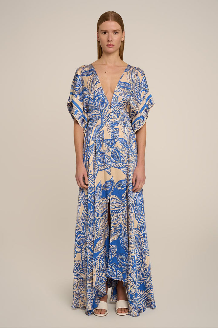 Kaftan Hina - Blue Delia