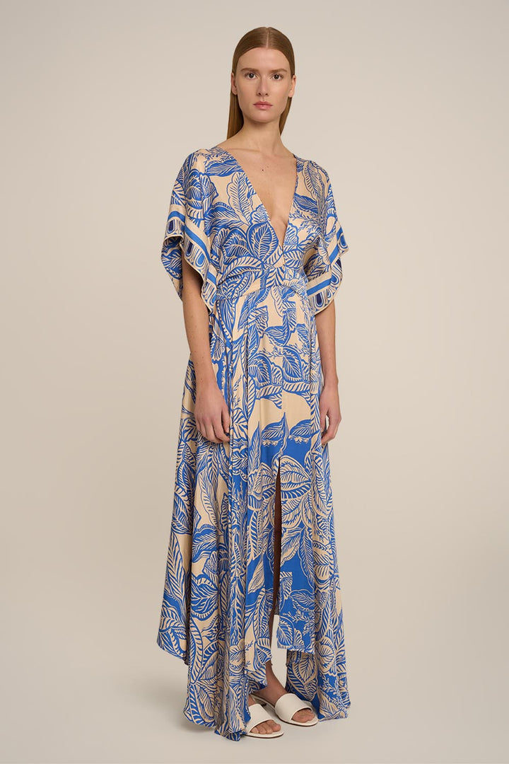 Kaftan Hina - Blue Delia