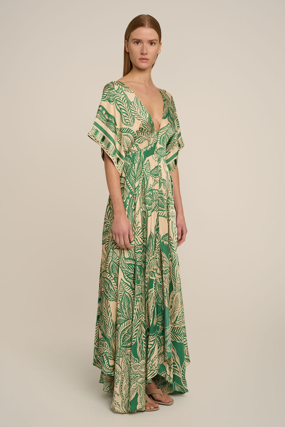 Kaftan Hina - Green Delia