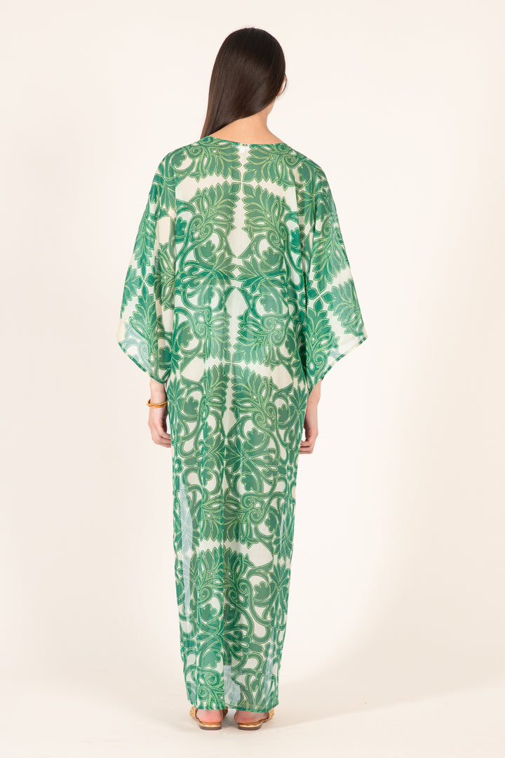 Kaftan Sol - Green Mantra - Poupette St Barth
