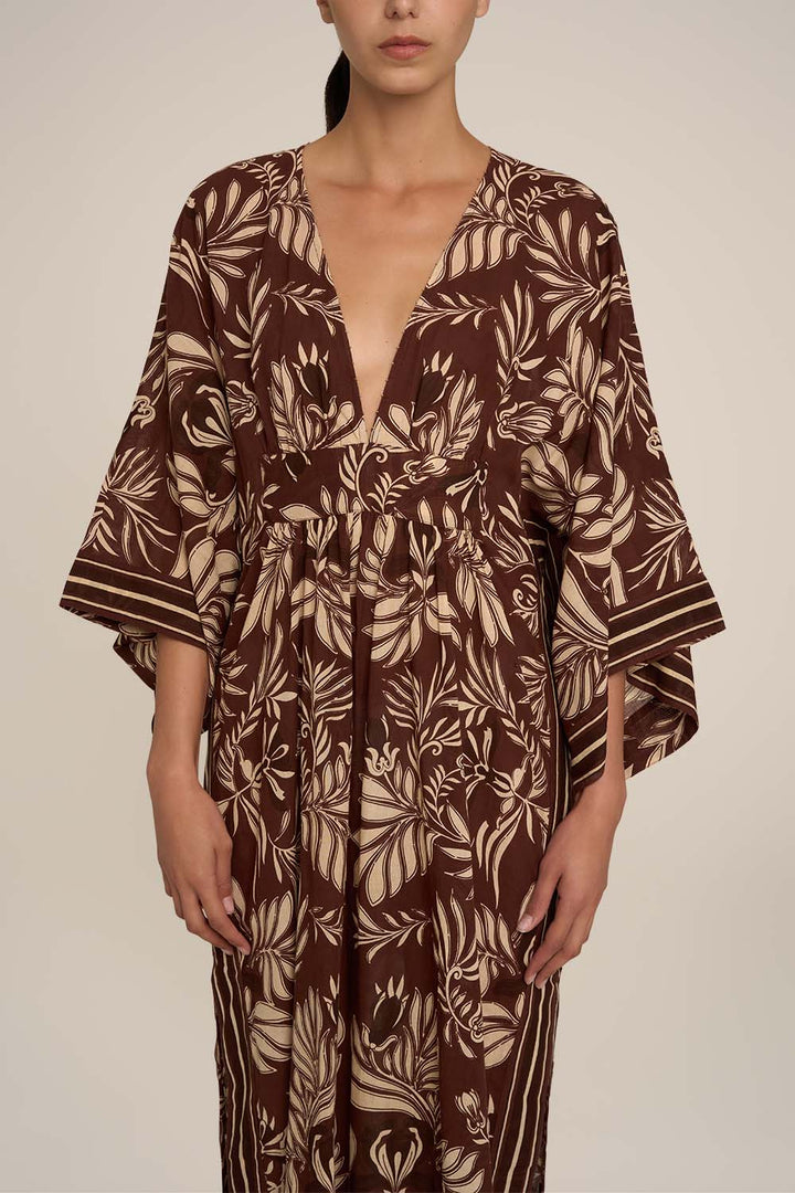 Kaftan Sol - Brown Kerylos